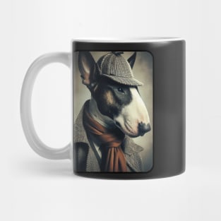 Detective Bull Terrier Mug
